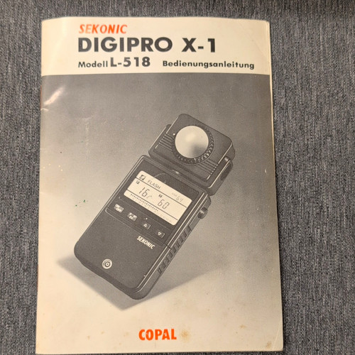 Sekonic digipro modell - sekonic, x-1